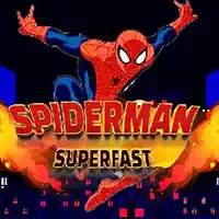 Spiderman Läuft Super Schnell.